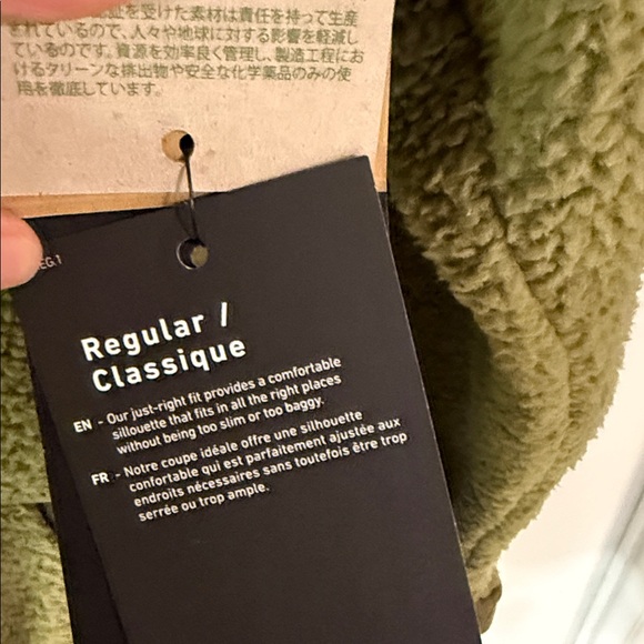 Burton martini Olive green medium women’s sherpa Jacket - Picture 5 of 9